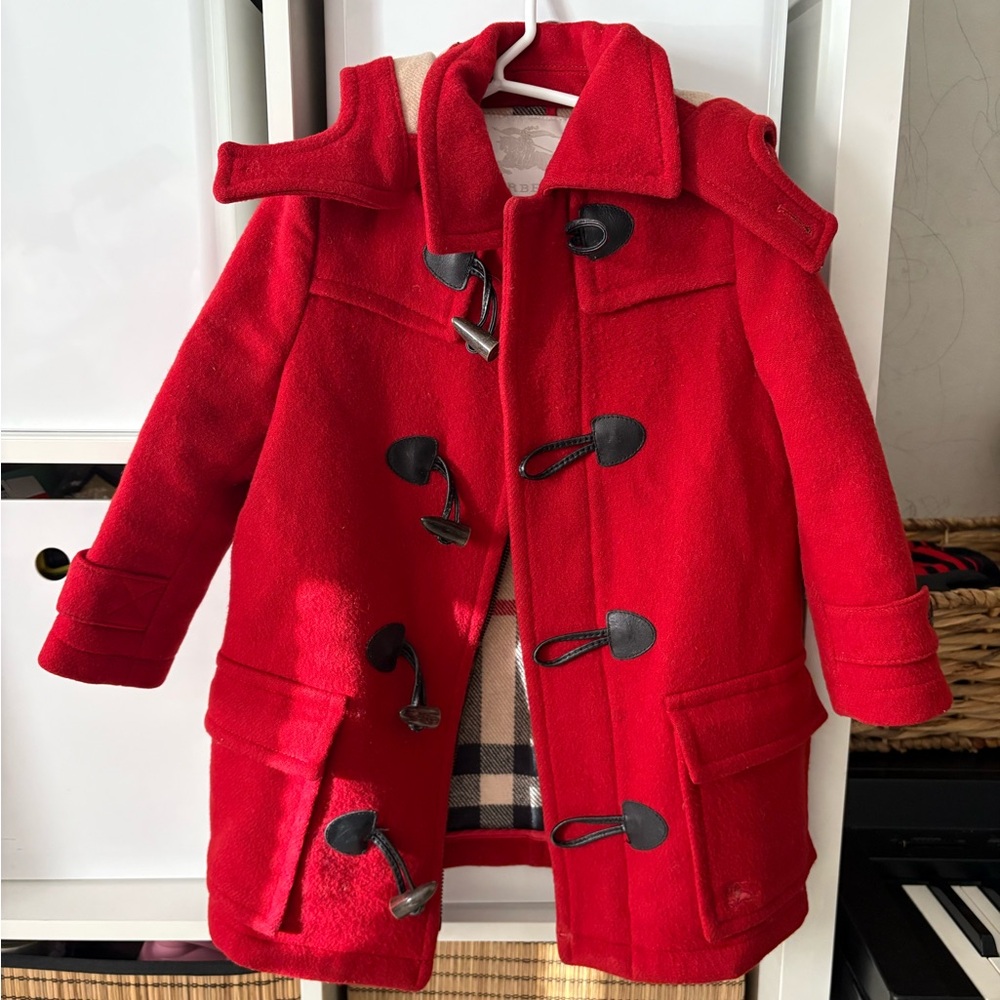 Burberry kids Wool coat jacket